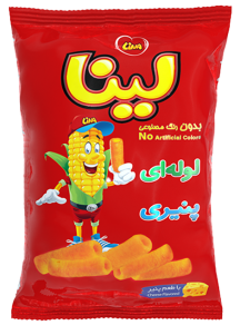 لینا لوله ای پنیری 75گرم