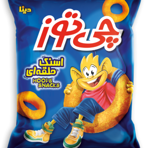 اسنک حلقه ای چی توز90گرم