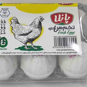 تخم مرغ پانلا6عدد