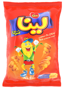 اسنک پنیری فنری لینا 80گرم