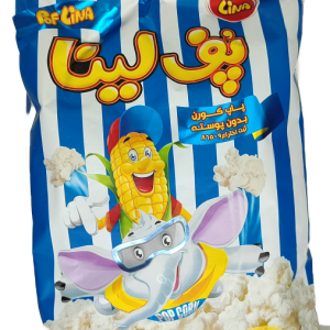 پاپکورن بدون هسته با طعم پنیر لینا90گرم