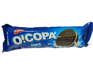 بسکوییت کرمدار وانیلی کوپا90گرم