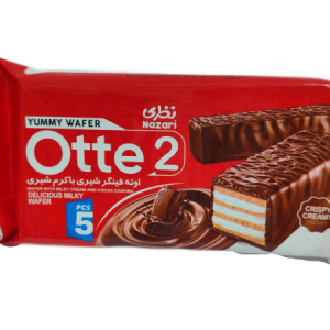 ویفر اوته2 نظری فینگر  شیری با کرم شیری