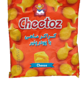 کراکر ماهی با پودر پنیر چی توز50گرم