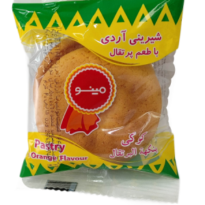 شیرینی آردی پرتقالی مینو30گرم