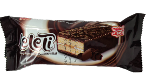 کیک لایه ای با روکش کاکائویی نادری 40گرم