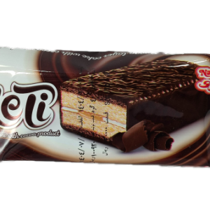 کیک لایه ای با روکش کاکائویی نادری 40گرم