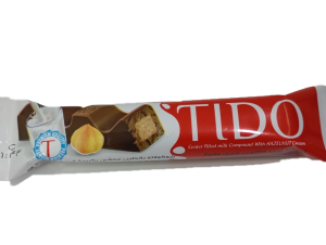 تیدو کاکائویی شیری مغز دار شیرین عسل 18گرم
