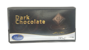 شکلات تلخ 78% شونیز 100گرم