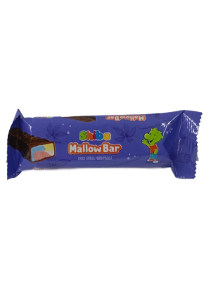 مارشمالو با روکش کاکاویی مالو بار شیبا 20گرم