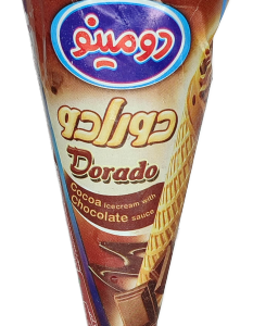 بستنی قیفی شکلاتی دورادو دومینو
