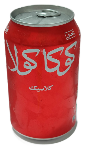 نوشابه قوطی کوکا کولا قوطی 330میلی