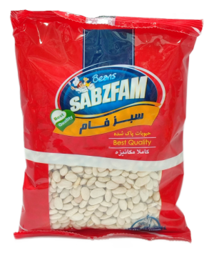 لوبیا سفید سبزفام450گرم