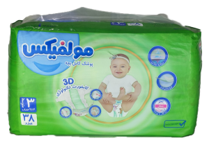 پوشک مولفیکس سایز3-38عددی