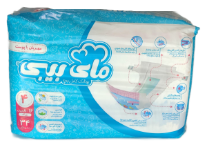 پوشک مای بیبی4-34عددی