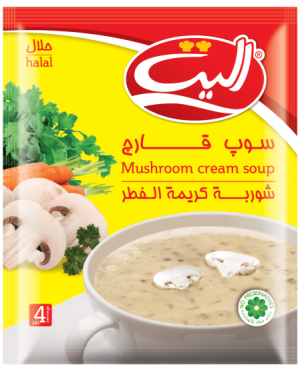 سوپ جو وقارچ الیت