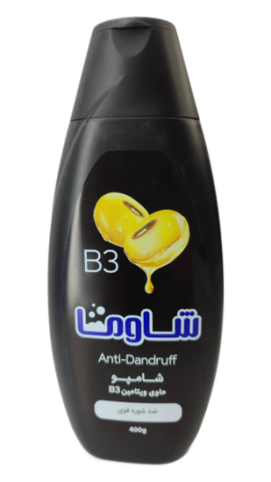 شامپو حاوی ویتامین بی3 ضدشوره قوی شاوما400کرم