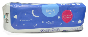 نوار بهداشتی بالدار خیلی خیلی بزرگ شبانه پنبه ریز 10عددی