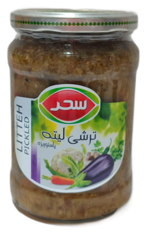 ترشی لیته شیشه ای سحر640گرم