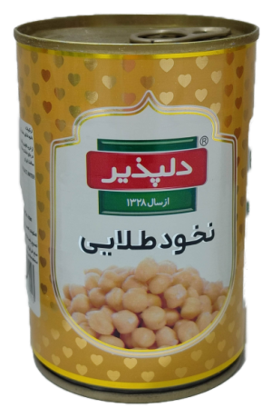 کنسرو نخود آبگوشتی  طلایی دلپذیر 420گرم