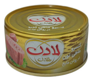 کنسرو تن ماهی در روغن مایع لادن180گرم