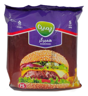 همبرگر30%گوشت پمینا5عددی