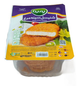 شنیسل سینه مرغ پمینا540گرم