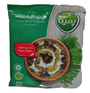 سبزی آش منجمد پمینا 400گرم