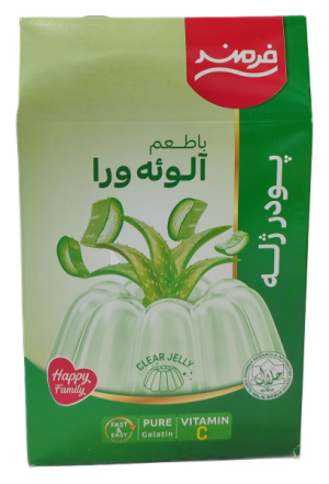 پودر ژله باطعم آلوئه ورا 100گرم