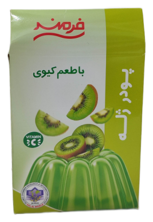 پودر ژله با طعم کیوی فرمند100گرم