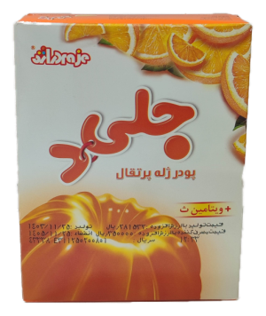 پودر ژله با طعم پرتقال دراژه100گرم