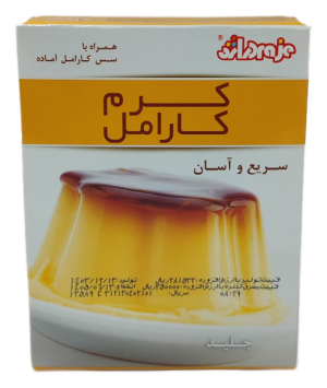 پودر دسر کرم کارامل دراژه70گرم