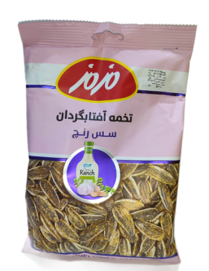 تخمه آفتابگردان سس رنچ مزمز105گرم
