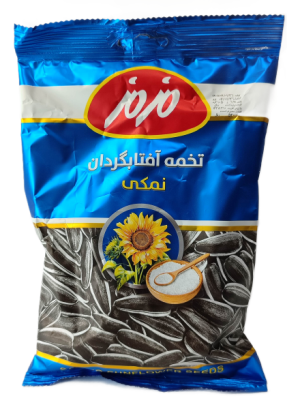 تخمه افتابگردان نمکی مزمز105گرم
