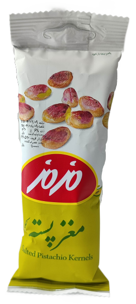مغز پسته نمکی مز مز30گرم