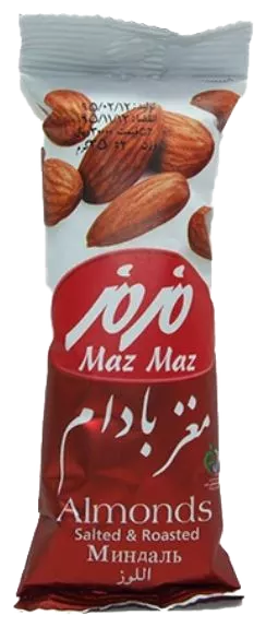 بادام درختی مزمز40گرم