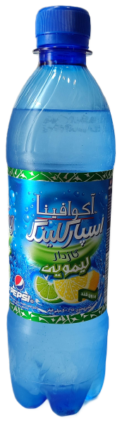 آب گاز دارلیمویی آکوافینا اسپارکلینگ500میلی لیتر
