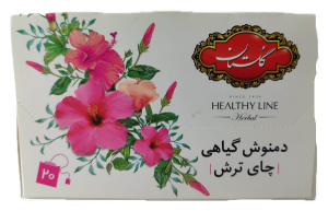 دمنوش گیاهی چای ترش گلستان 20عددی